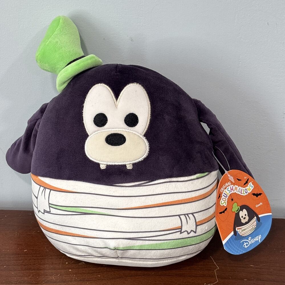 Squishmallows Disney Goofy Mummy Halloween LIMITED EDITION 8" Soft Plush NWT